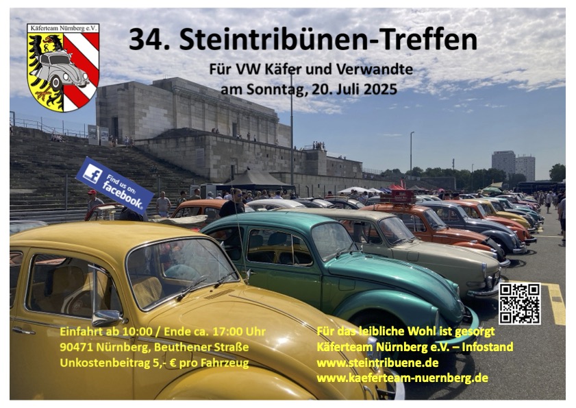 Vorankündigung 34. Treffen an der Steintribüne