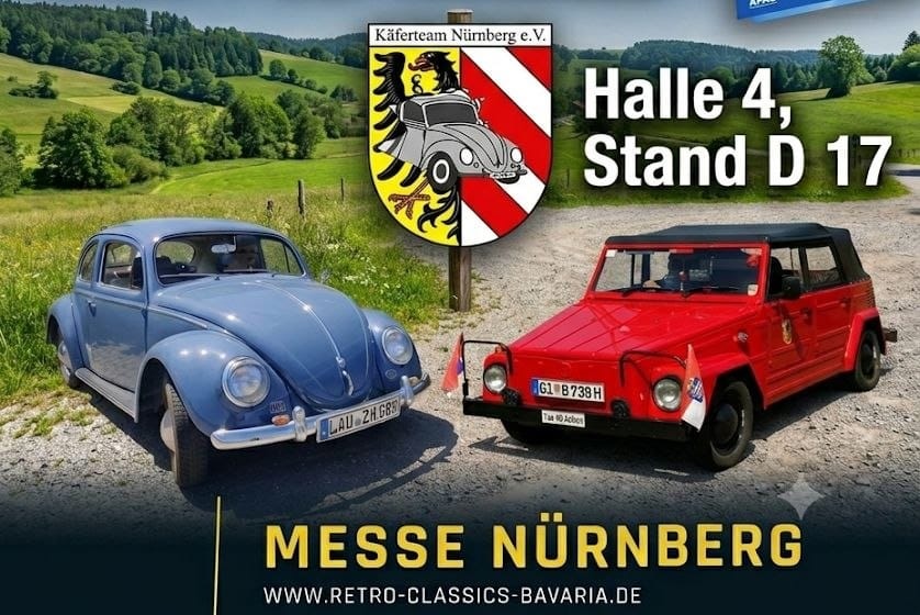 Käferteam goes Retro Classics Bavaria in Nürnberg !